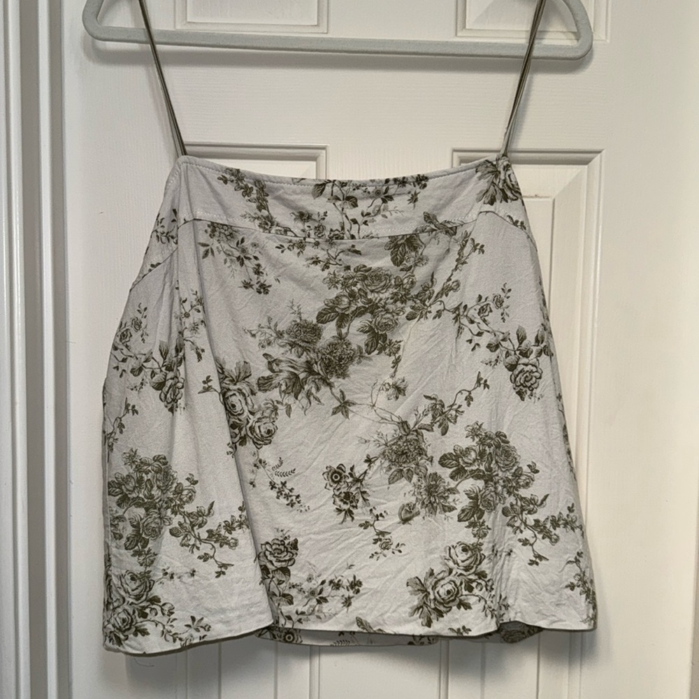 NEW XL Antonio Melani Woven Carly Linen Tank Top.